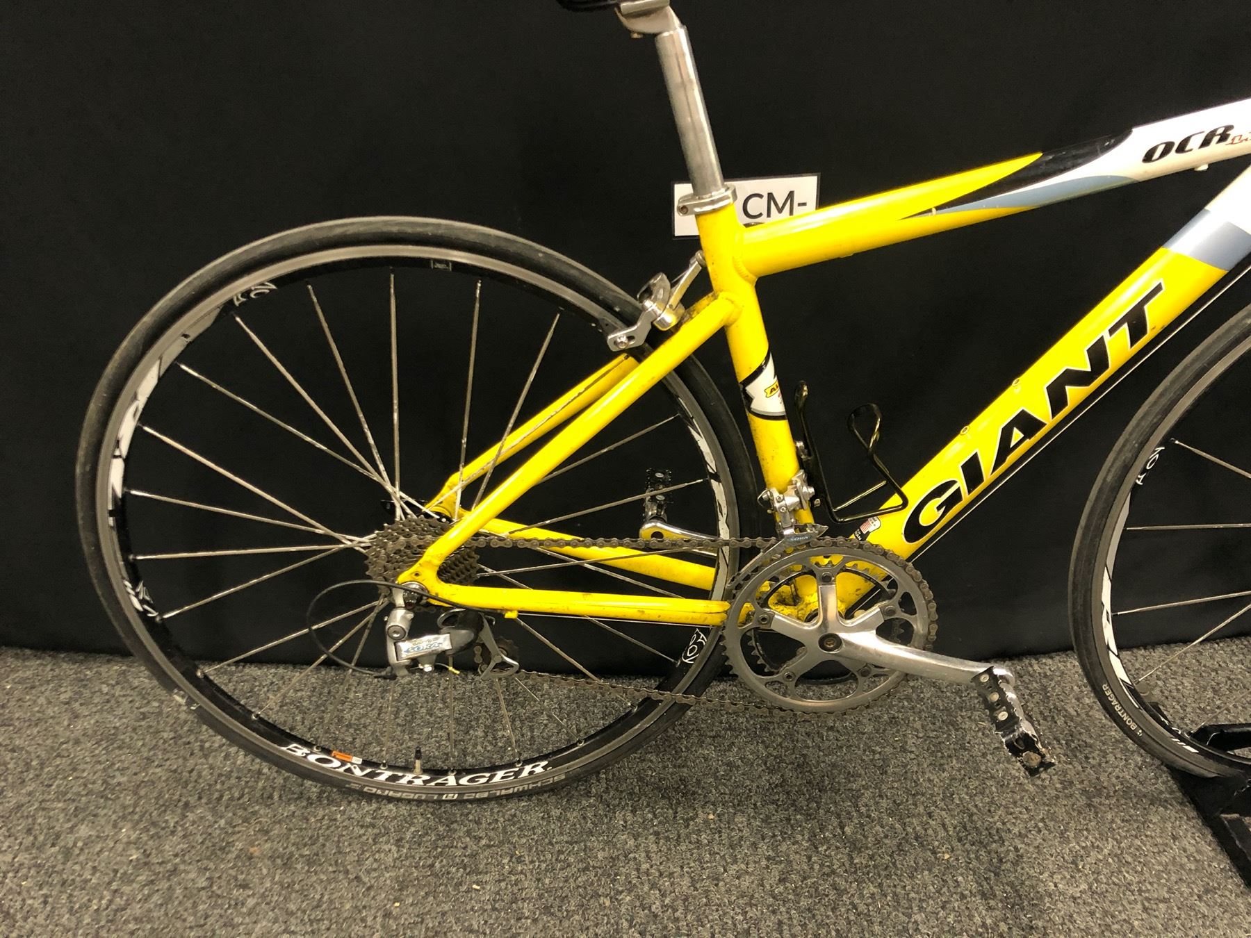 Yellow And White Giant Ocr Speed Road Bike Small 44 Cm Frame Size Yellow And White Giant Ocr Speed Road Bike Small 44 Cm Frame Size