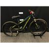 Image 1 : BLACK AND GREEN ROCKY MOUNTAIN FUSION 9 SPEED FRONT SUSPENSION MOUNTAIN BIKE WITH REAR HYDRAULIC