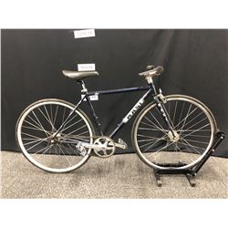 BLUE MASI UNO SINGLE SPEED ROAD BIKE WITH FLIP-FLOP HUB, FRONT BRAKE ONLY