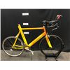 Image 1 : ORANGE MULTISPORT 2000 18 SPEED ROAD BIKE, NO SEAT, CLIP PEDALS, BRAKES NEED MAINTENANCE