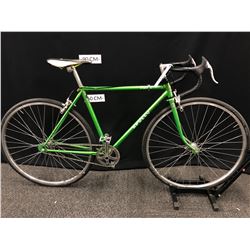 GREEN APOLLO SPORT 10 SINGLE SPEED ROAD BIKE