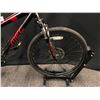Image 4 : BLACK AND RED MEC ACE  21 SPEED FRONT SUSPENSION KIDS MOUNTAIN BIKE WITH FRONT AND REAR DISC