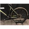 Image 8 : GREEN AND BLACK GT AGGRESSOR 21 SPEED FRONT SUSPENSION MOUNTAIN BIKE WITH FRONT AND REAR DISC