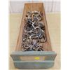 Image 1 : wooden drawer full of hooks #1