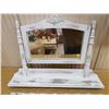 Image 2 : Wooden framed mirror shelf
