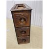 Image 2 : Antique sewing machine drawers, ornate #1