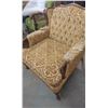 Image 5 : SOFA AND CHAIR (FRENCH PROVINCIAL FOR REUPHOLSTERING)