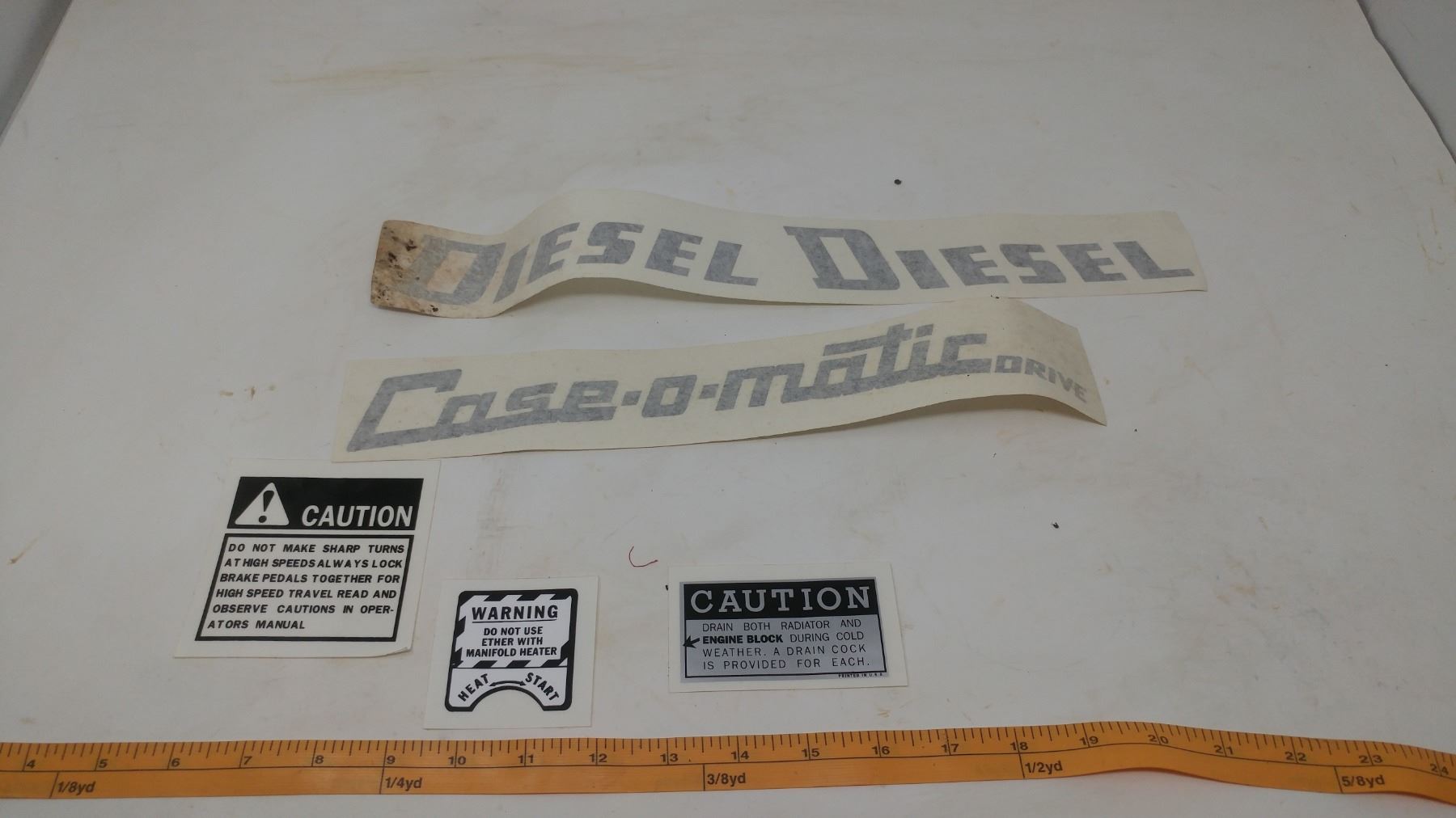 CASEOMATIC DECALS Schmalz Auctions