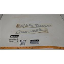 CASE-O-MATIC DECALS