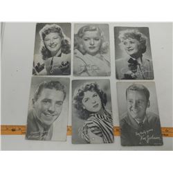 MUTESCOPE HOLLYWOOD CARDS