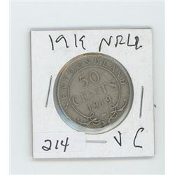 1919NFLD 50 CENT COIN