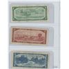 Image 2 : 1954 CANADIAN $1.00,$2.00 & $5.00 BILLS
