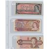 Image 1 : 1954,1974,1986 CANADIAN $2.00 BILLS