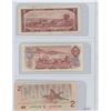 Image 2 : 1954,1974,1986 CANADIAN $2.00 BILLS