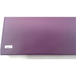 BINDER(PURPLE) CANADIAN MIXED SET FROM 1 CENT TO 1 DOLLAR 1859,1916,ETC