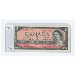 1954 CANADA $2.00