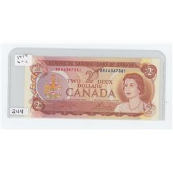 1974UNC CANADA $2.00