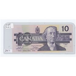1989UNC CANADA $10.00