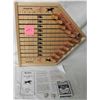 Image 1 : Wooden horse racing game with instructions