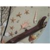 Image 4 : 42" Wall hanging 3-D Florida seascape. Conch shells, sea horses, sand dollars, starfish, snail shell