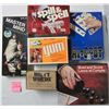 Image 1 : 6 vintage board games - 1969 Hi-spot, 1972 Mastermind, 1974 bowl & score, 1975 spill & spell, 1977 D