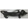 Image 4 : Cast iron dachshund door stop/boot scraper (wiener dog)