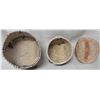Image 3 : 3 birch bark baskets & 2 lids