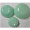Image 3 : set 3 Jadite serving nesting bowls 10" 8" & 6" unmarked