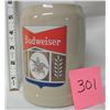 Image 1 : .5L Budweiser stoneware/ceramic beer stein