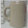 Image 2 : .5L Budweiser stoneware/ceramic beer stein