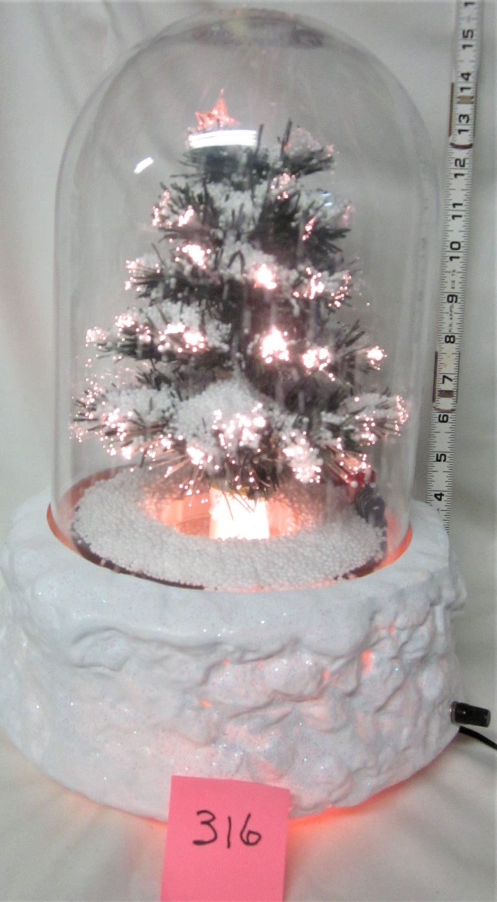 Hallmark Christmas train electronic snow globe