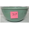 Image 2 : Jadite Fire King 2000 beaded 3.5 qt mixing bowls / stickers