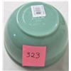 Image 3 : 8" Fire King Jadite 2000 beaded mixing bowl/stickers 1.5 qt