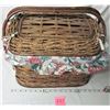 Image 1 : vintage wicker picnic basket