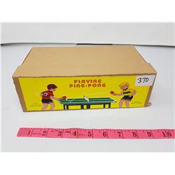 PLAYING PING PONG TIN GAME