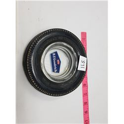 VINTAGE B.F. GOODRICH SILVER TOWN TIRE ASHTRAY