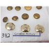Image 2 : LOT OF 14 CANADIAN MILITARY BUTTONS