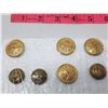 Image 4 : LOT OF 14 CANADIAN MILITARY BUTTONS