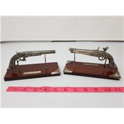 GEORGE WASHINGTON 1778 GUN AND VICTORIA AND ALFRED MUSEUM LONDON 1866 GUN