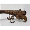 Image 5 : OLD ASIAN FIGURAL DRAGON/SERPENT TRUMPET HORN HAMMERED ARTWORK