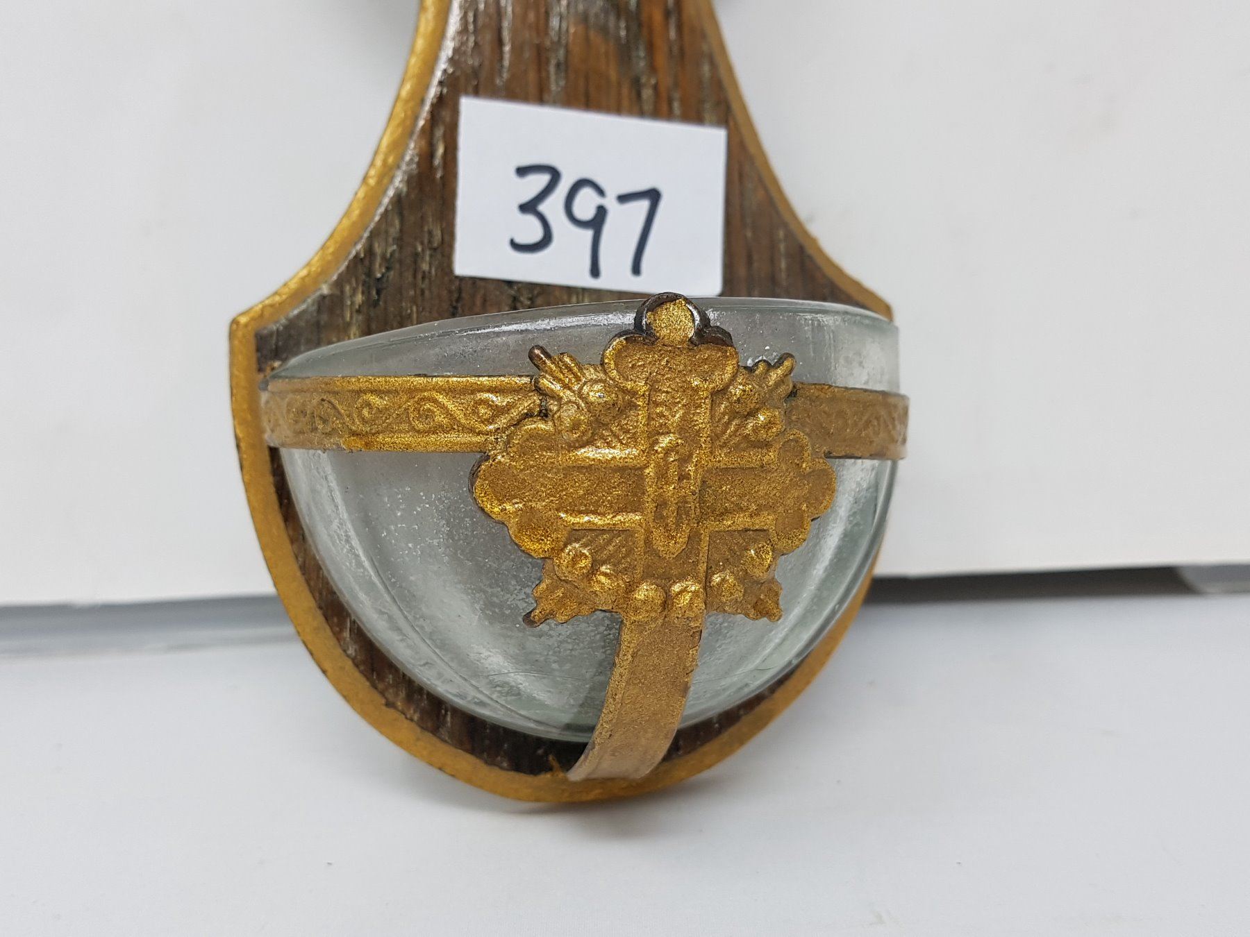 VINTAGE HOLY WATER HOLDER FOR HOME - Schmalz Auctions