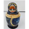Image 2 : FIVE PIECE WOODEN RUSSIAN NESTING DOLLS