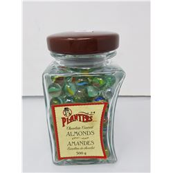 PLANTERS JAR OF MARBLES