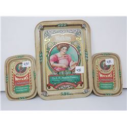 WATKINS TRAYS (1 LARGE, 2 SMALL)