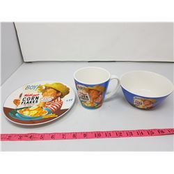 VINTAGE KELLOGGS 3 PIECE SET