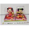 Image 1 : MICKEY AND MINNIE MOUSE BOBBLE HEADS