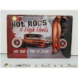 Hot Rod reproduction sign 11.5 X 8"