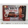 Image 1 : Hot Rod reproduction sign 11.5 X 8"