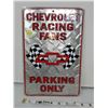 Image 1 : Chevy parking only reproduction sign 11.5 X 8"