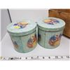 Image 3 : Wooden box and 2 vintage tins